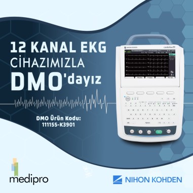 EKG CİHAZI İLE DMO'DAYIZ!