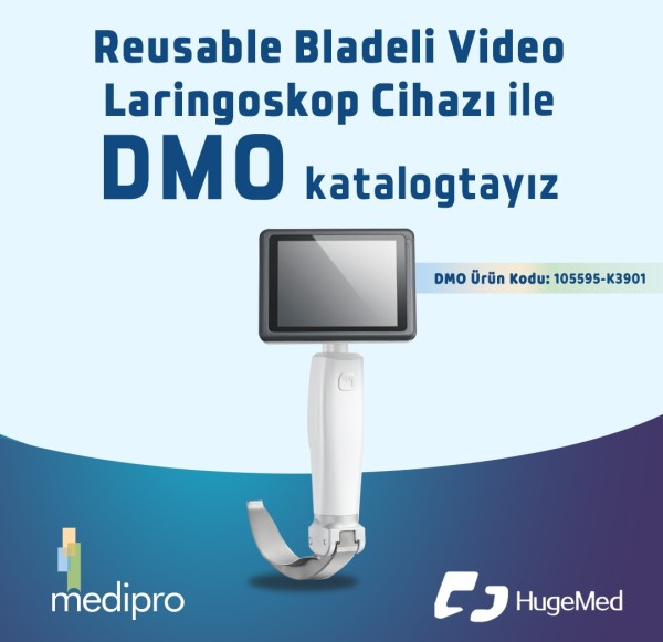 VİDEO LARİNGASKOP CİHAZI İLE DMO'DAYIZ